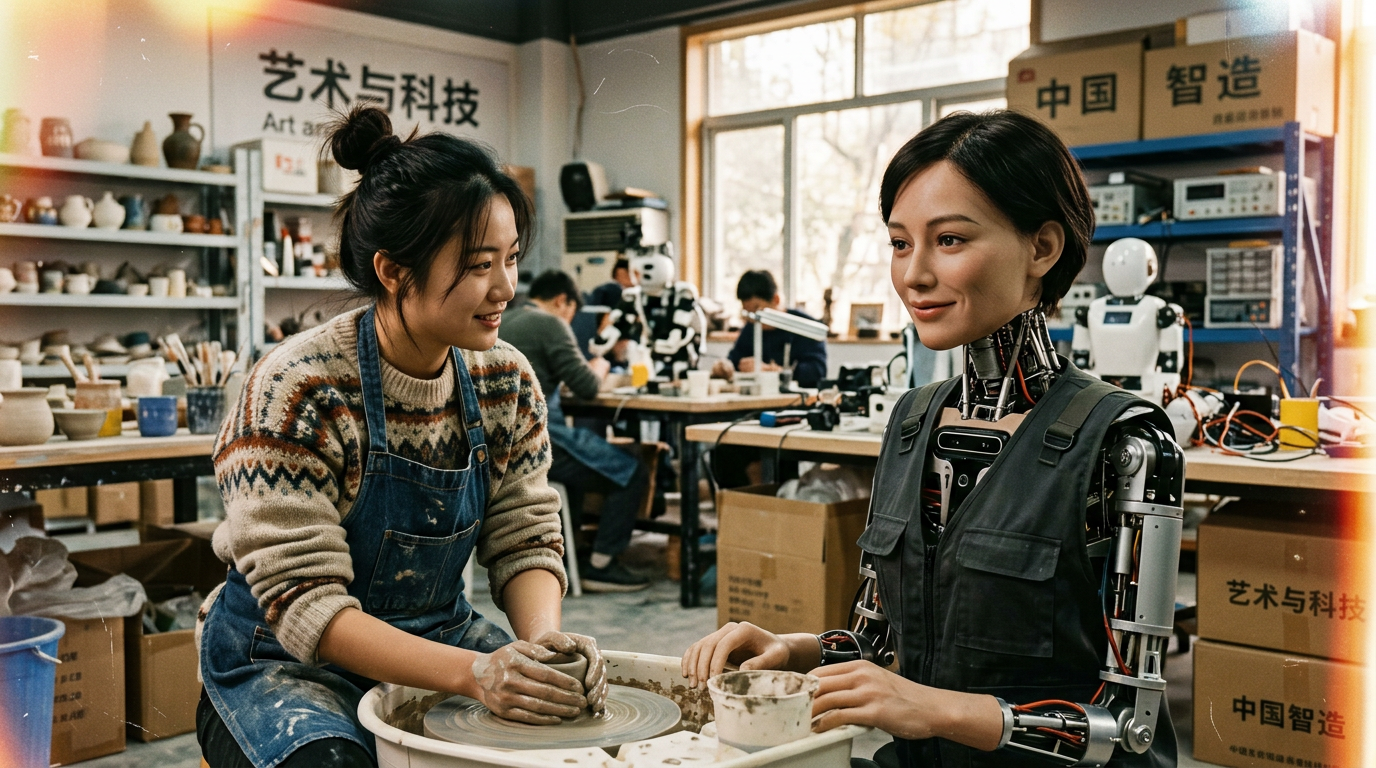 Emotionale Intelligenz aus China: Humanoide Roboter erobern die Kreativwirtschaft